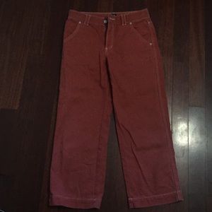 bdg contrast stitch carpenter jean